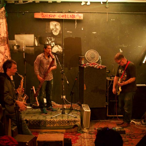 Jeremy Hantler, Dvorak Gruen, Kristian Larsen - 25 may 2015 - photo by:Derek Tearne